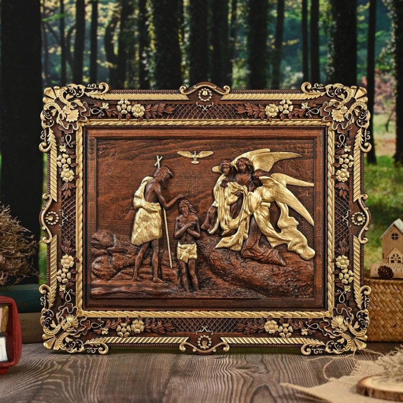 Home Decor Jesus - Arte de Pared en Relieve de