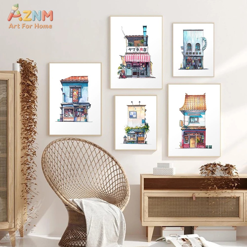 Home Decor Shop - AZNM - Lienzo decorativo para pared