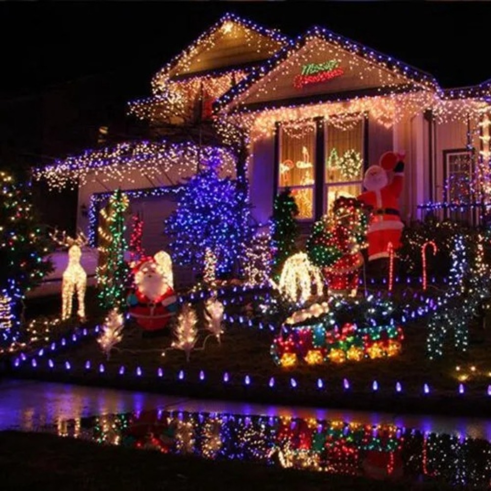 Fairy Lights Bedroom - Luces LED de Navidad para Exteriores,