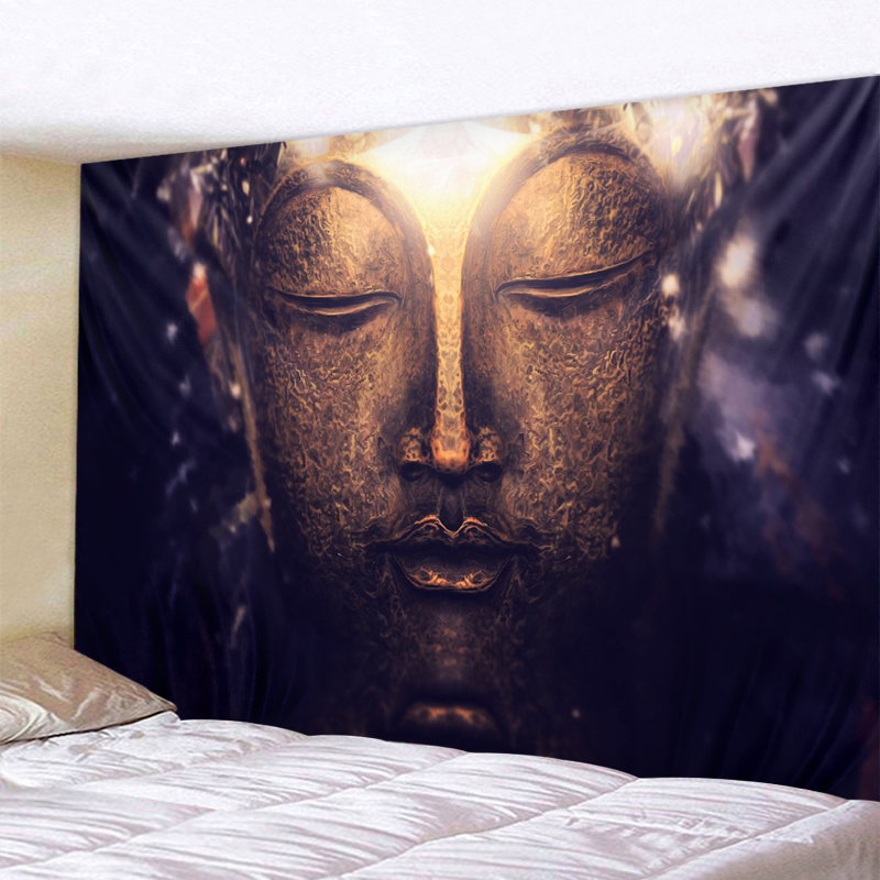 Home Decor Hippie - Tapiz Decorativo Mandala de Buda Hindú