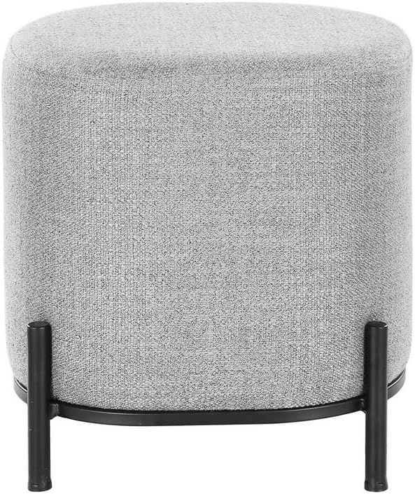 Vanity Home Decor - **/Ottoman, Reposapiés redondo, Puf para salón,
