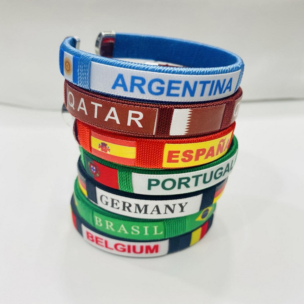 Home Decor Canada - Pulsera con Bandera Nacional para Hombre