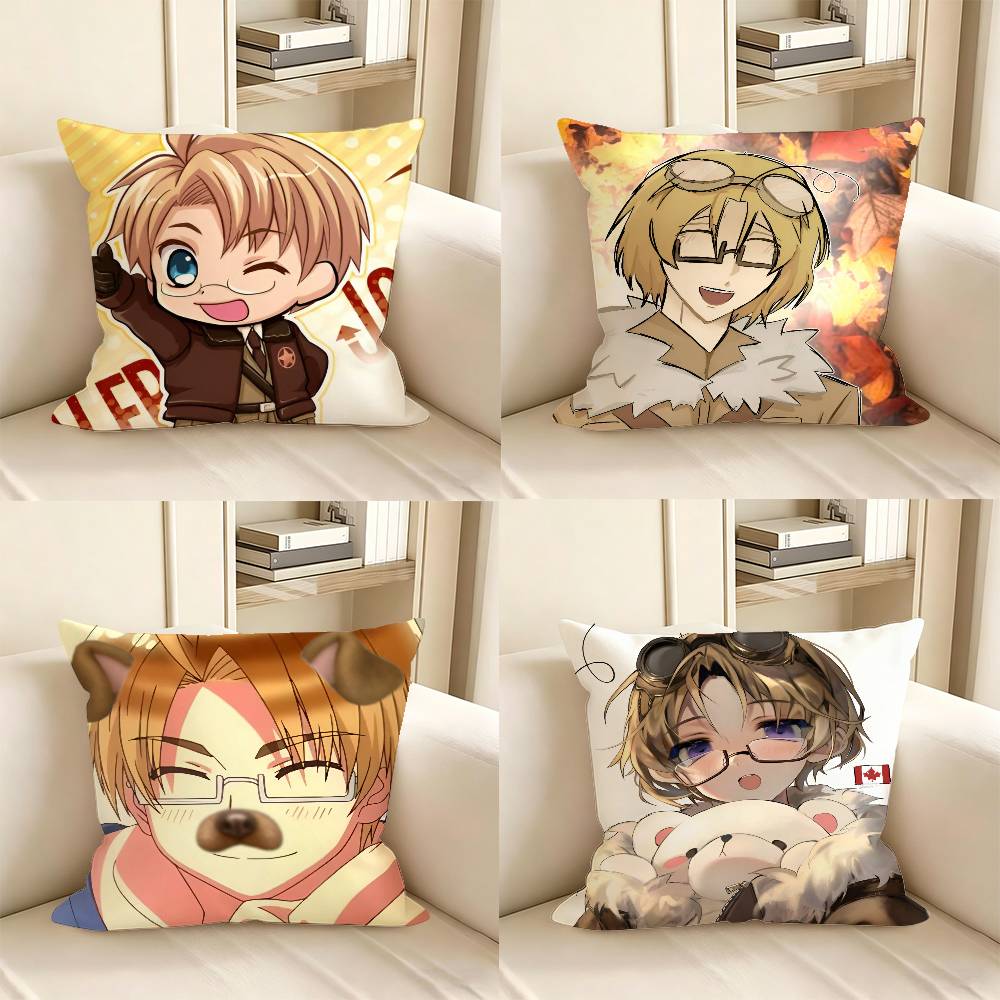 Home Decor Canada - Funda de almohada Hetalia de Canadá,
