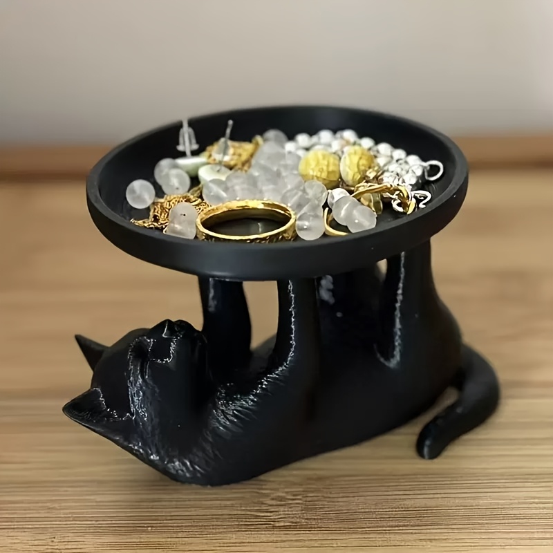 Vanity Home Decor - Bandeja de Joyería de Resina con