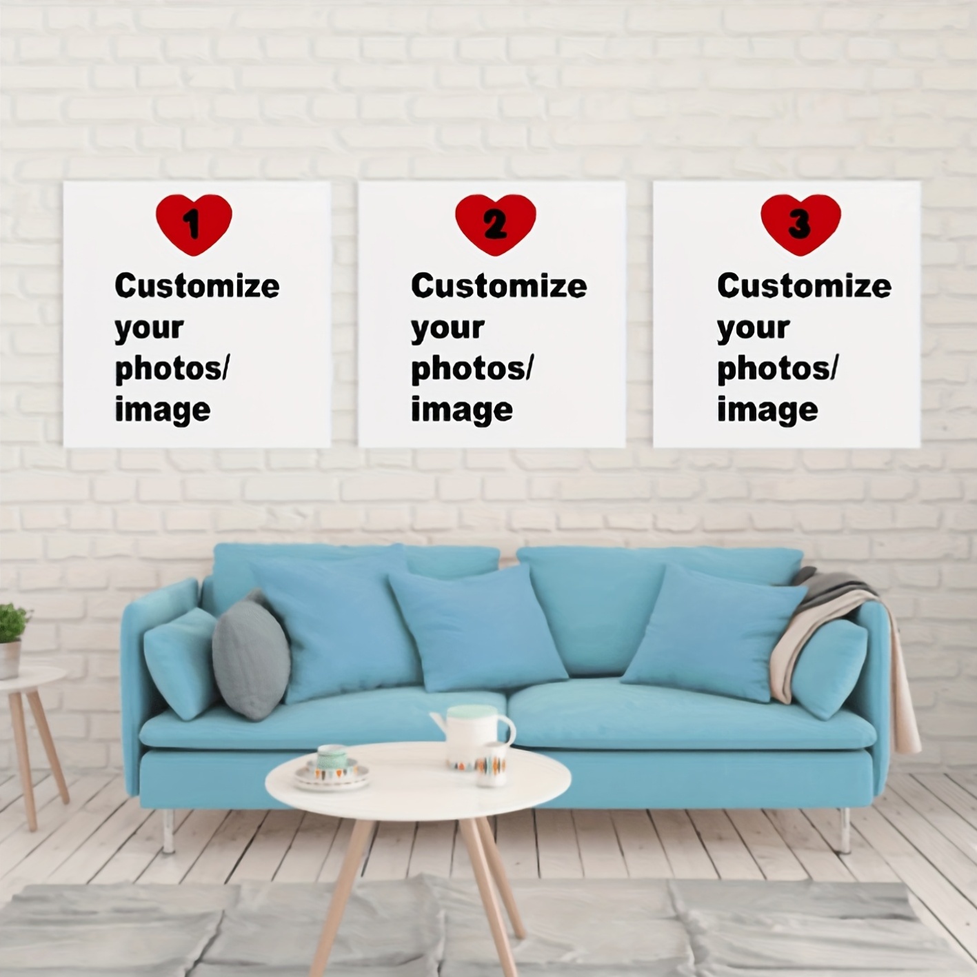 Home Decor Furniture - 3 unids/set de póster de lienzo