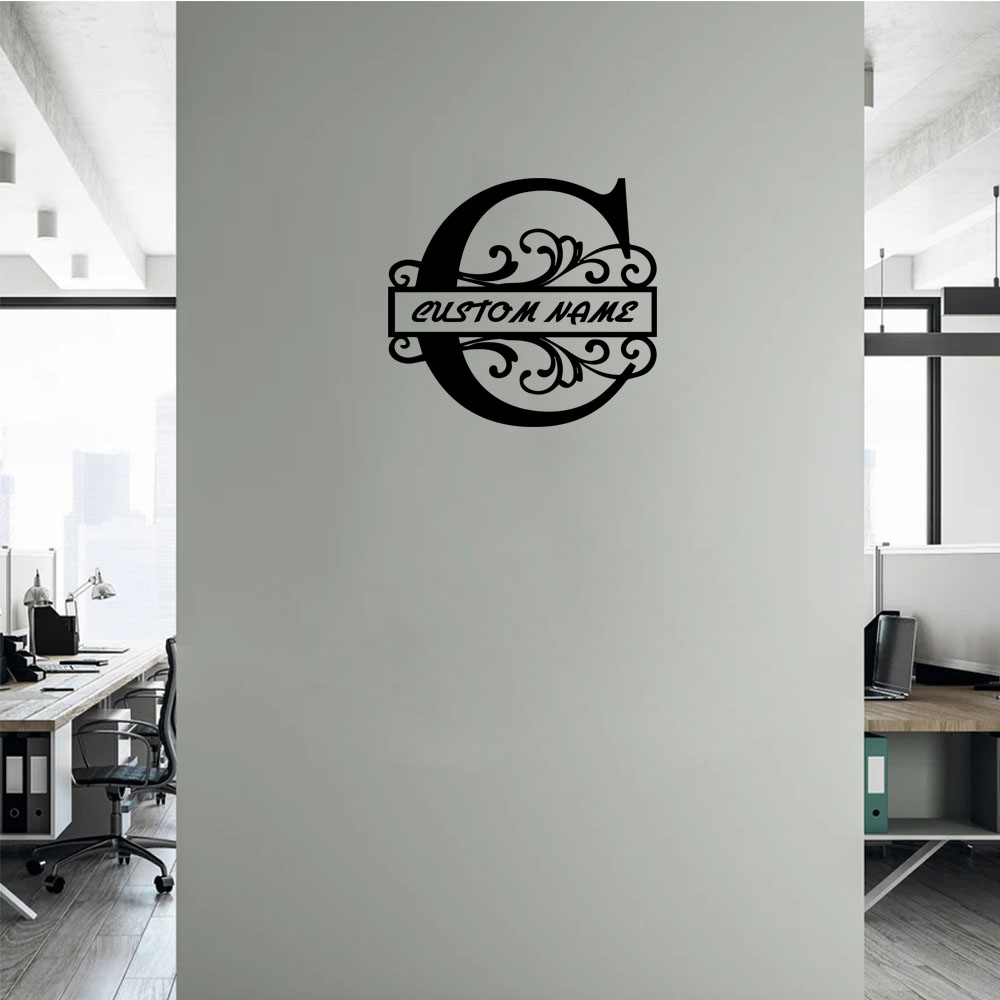 Home Decor Wall Tiles - Letra C personalizada, accesorios de decoración