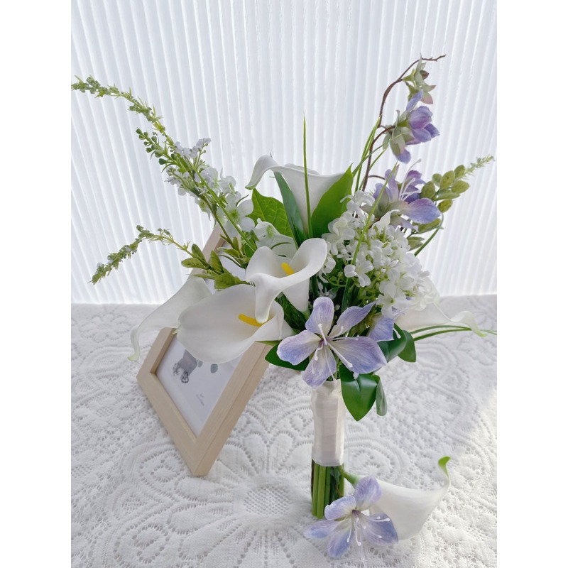 Home Decor Locations - Flor artificial de lirio de agua