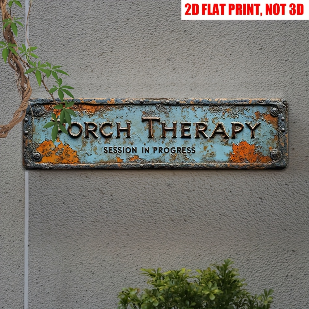 Home Decor Shop - Letrero Metálico Decorativo 2D Plano con