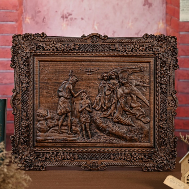 Arte de Pared en Relieve de Ma - Home Decor Jesus reseña y precio