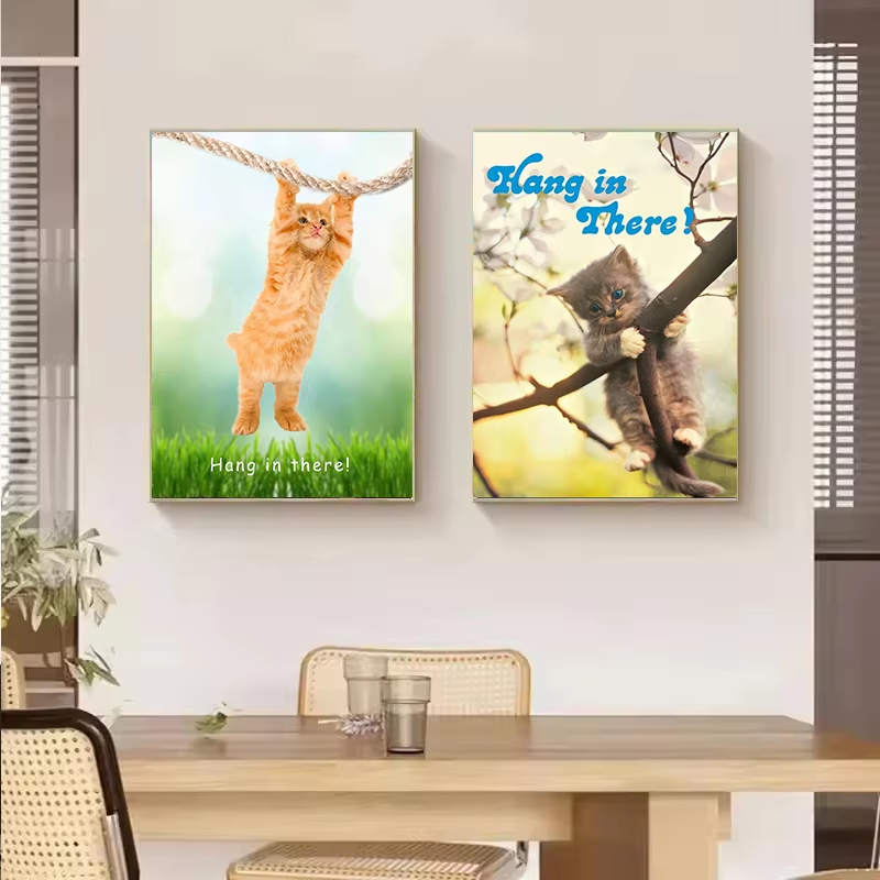 Póster de Yoga con Gato Adorab - Home Decor Shop reseña y precio