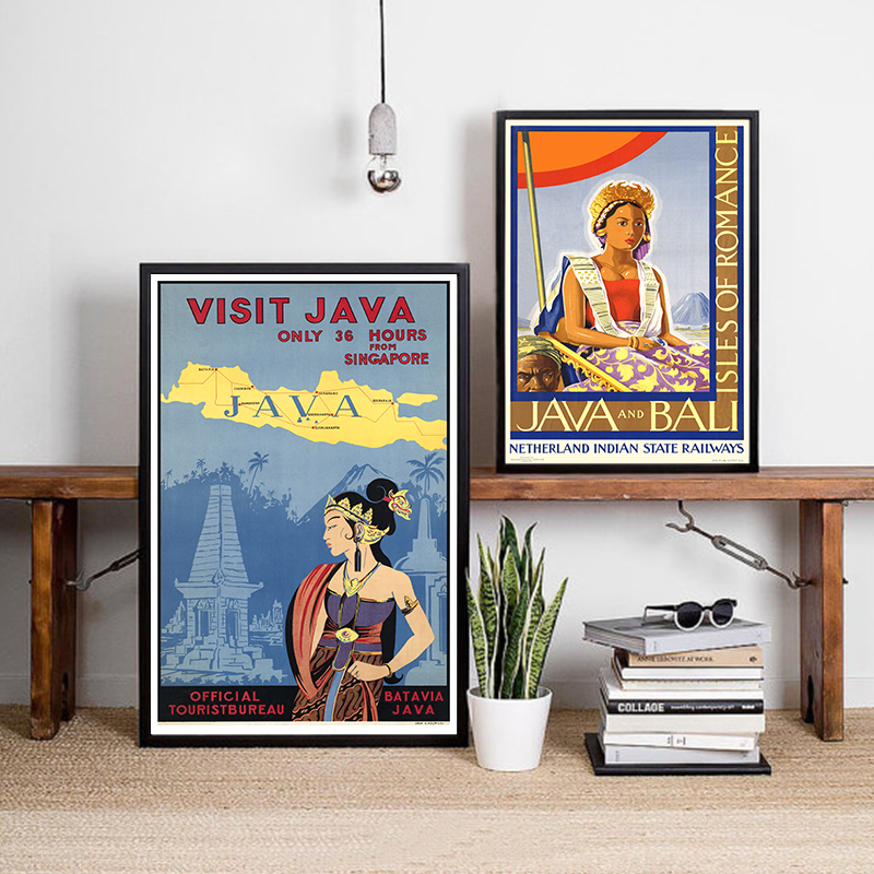 Carteles e impresiones de viaj - Home Decor Bali reseña y precio