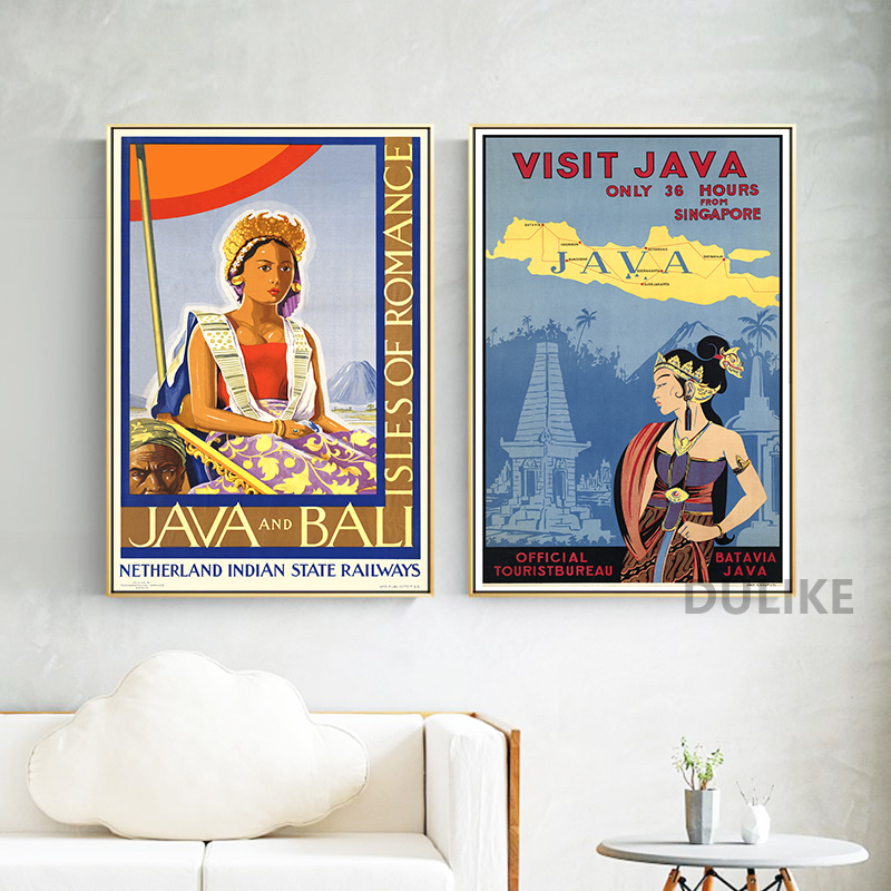 Carteles e impresiones de viaj - Home Decor Bali reseña y precio