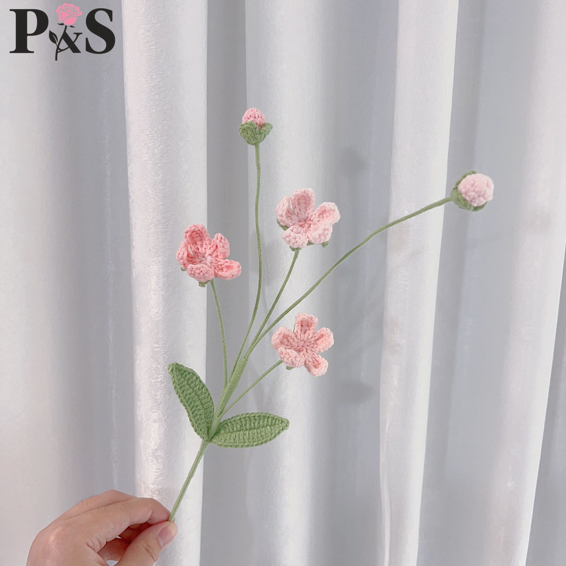 Flor de ganchillo hecha a mano - Home Decor Tulip reseña y precio