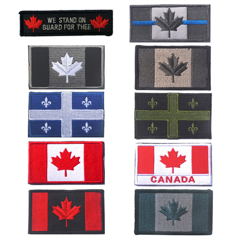 Parche bordado de bandera de C - Home Decor Canada reseña y precio