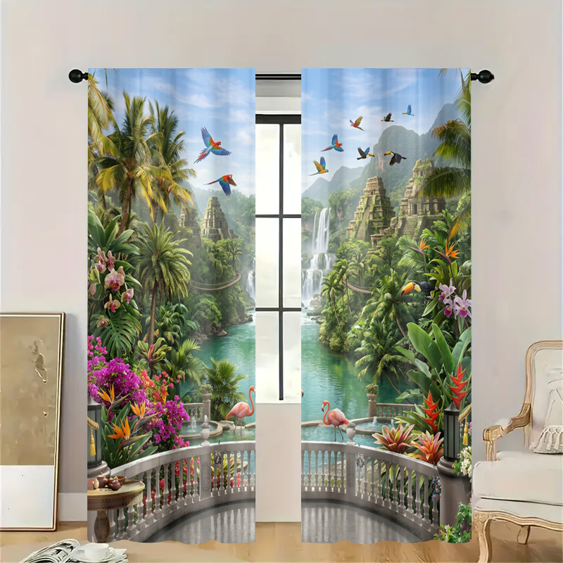 Cortina Decorativa con Diseño  - Home Decor Bali reseña y precio