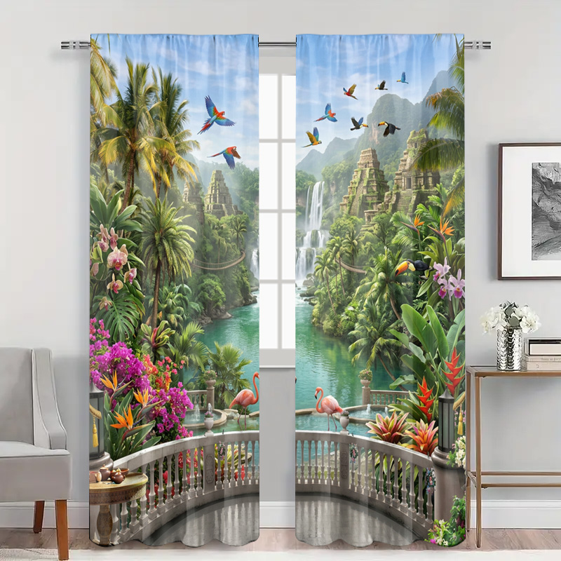 Cortina Decorativa con Diseño  - Home Decor Bali reseña y precio