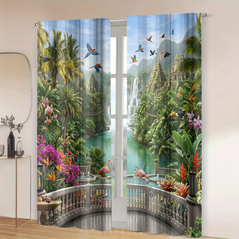 Cortina Decorativa con Diseño  - Home Decor Bali reseña y precio