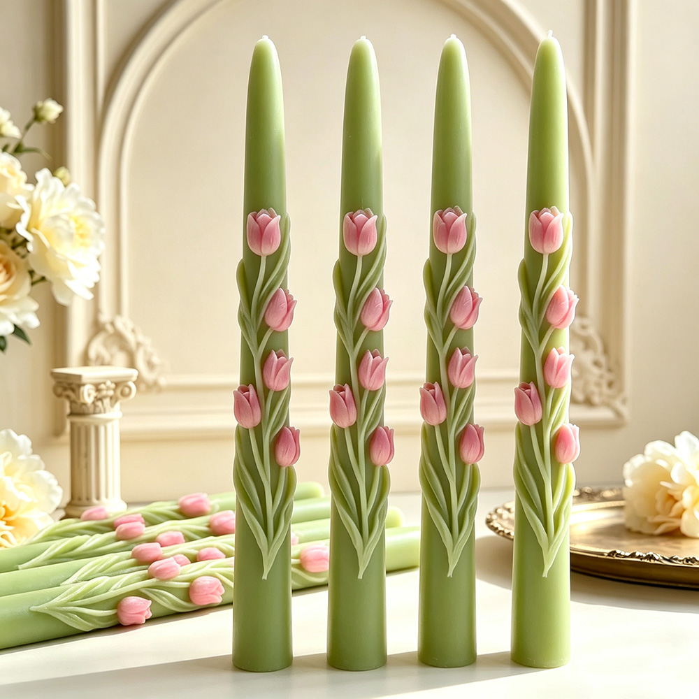 Molde de silicona 3D con relie - Home Decor Tulip reseña y precio
