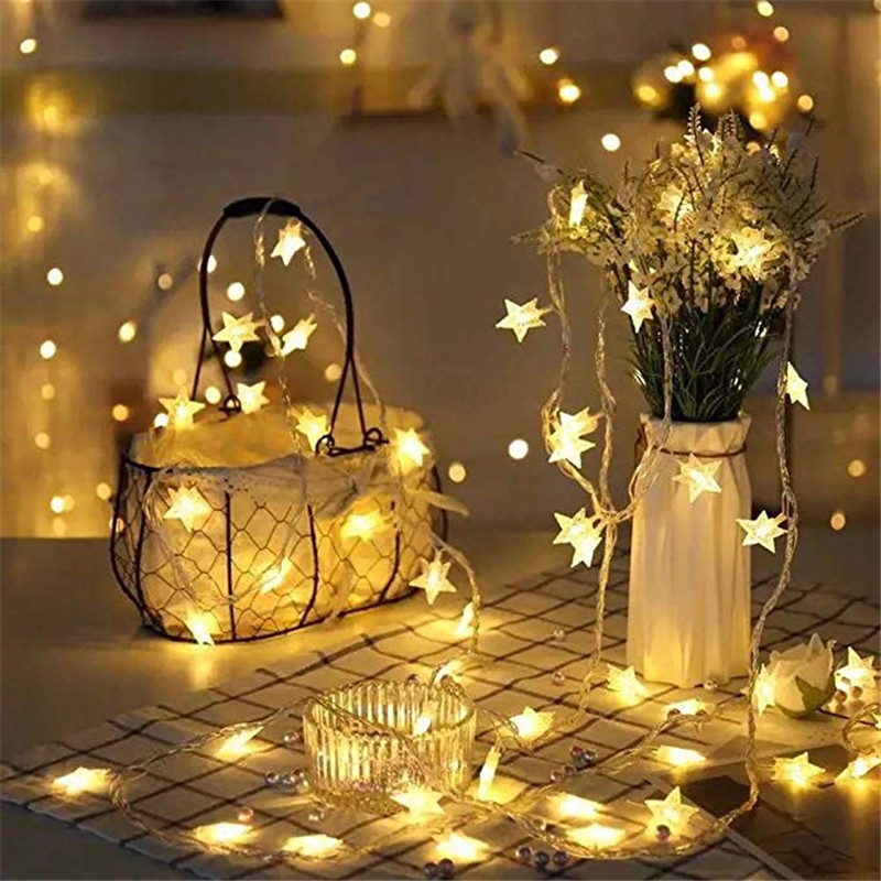6M 40Led luces decoración al a - String Curtain Light reseña y precio