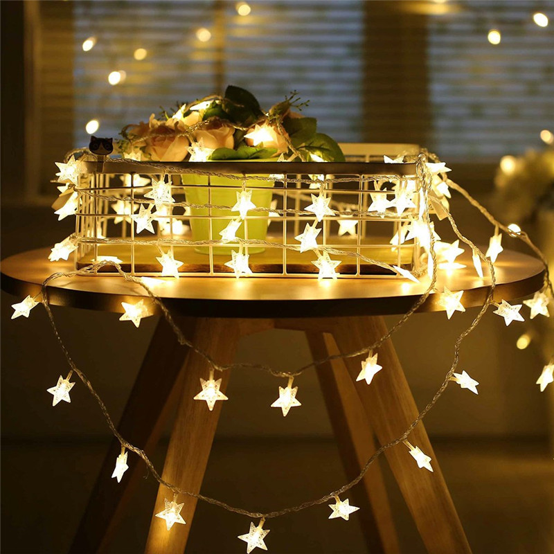 6M 40Led luces decoración al a - String Curtain Light reseña y precio