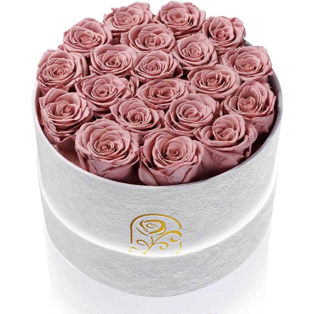 Rosas Preservadas en Caja de T - Home Decor Tulip reseña y precio