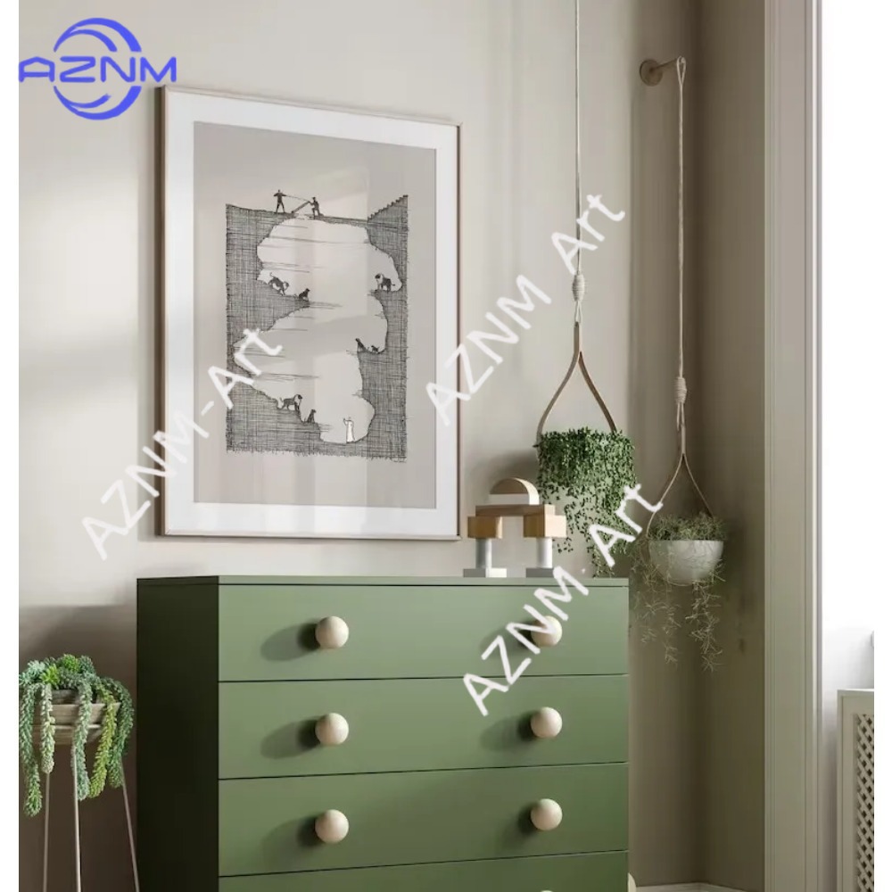 Póster de lienzo con ilustraci - Home Decor Jesus reseña y precio