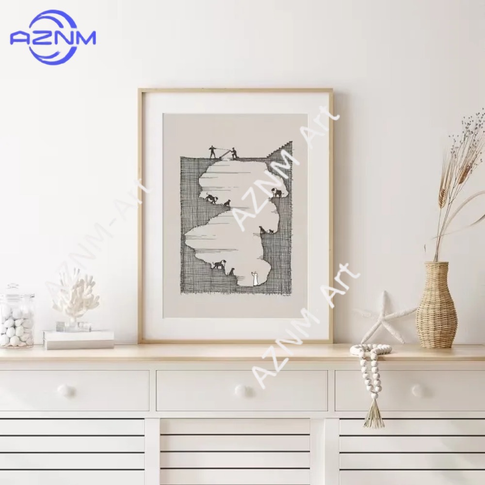 Póster de lienzo con ilustraci - Home Decor Jesus reseña y precio