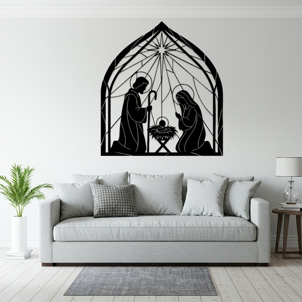 CIFBUY Arte Mural Metálico Rel - Home Decor Jesus reseña y precio