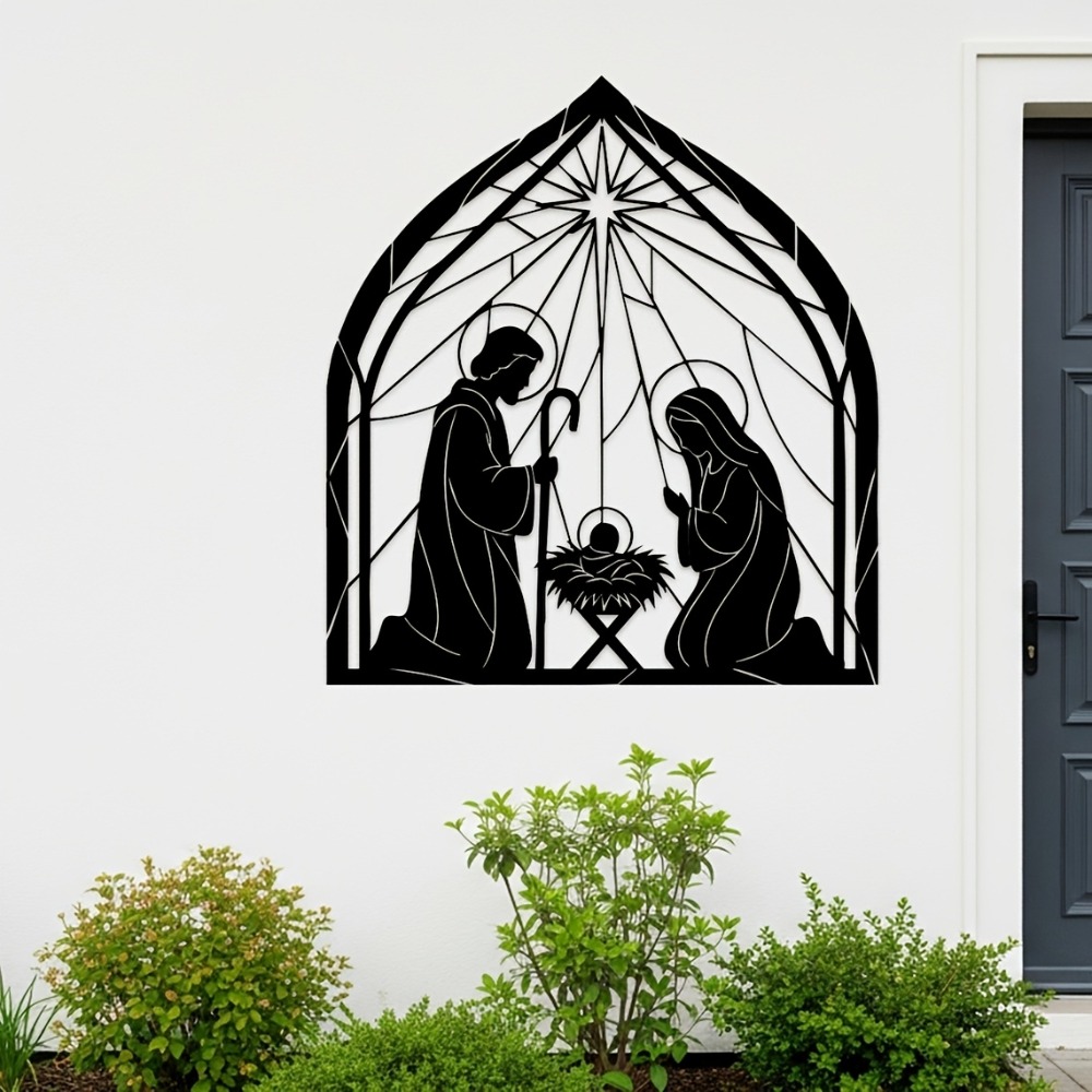 CIFBUY Arte Mural Metálico Rel - Home Decor Jesus reseña y precio