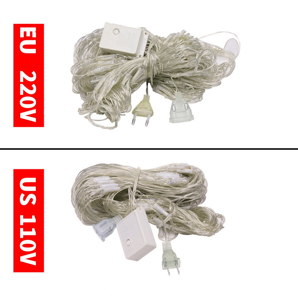 Luz LED de malla de red, 1,5x1 - String Curtain Light reseña y precio