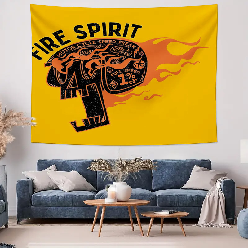 Tapiz de pared de motocicleta  - Home Decor Hippie reseña y precio
