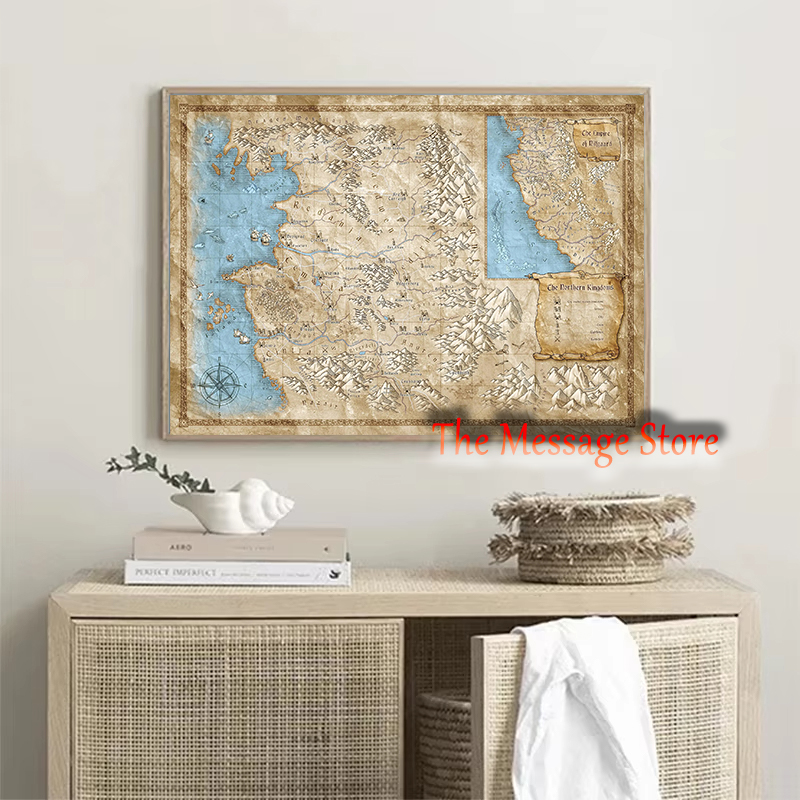 Witcher mapa del mundo contine - Home Decor Locations reseña y precio