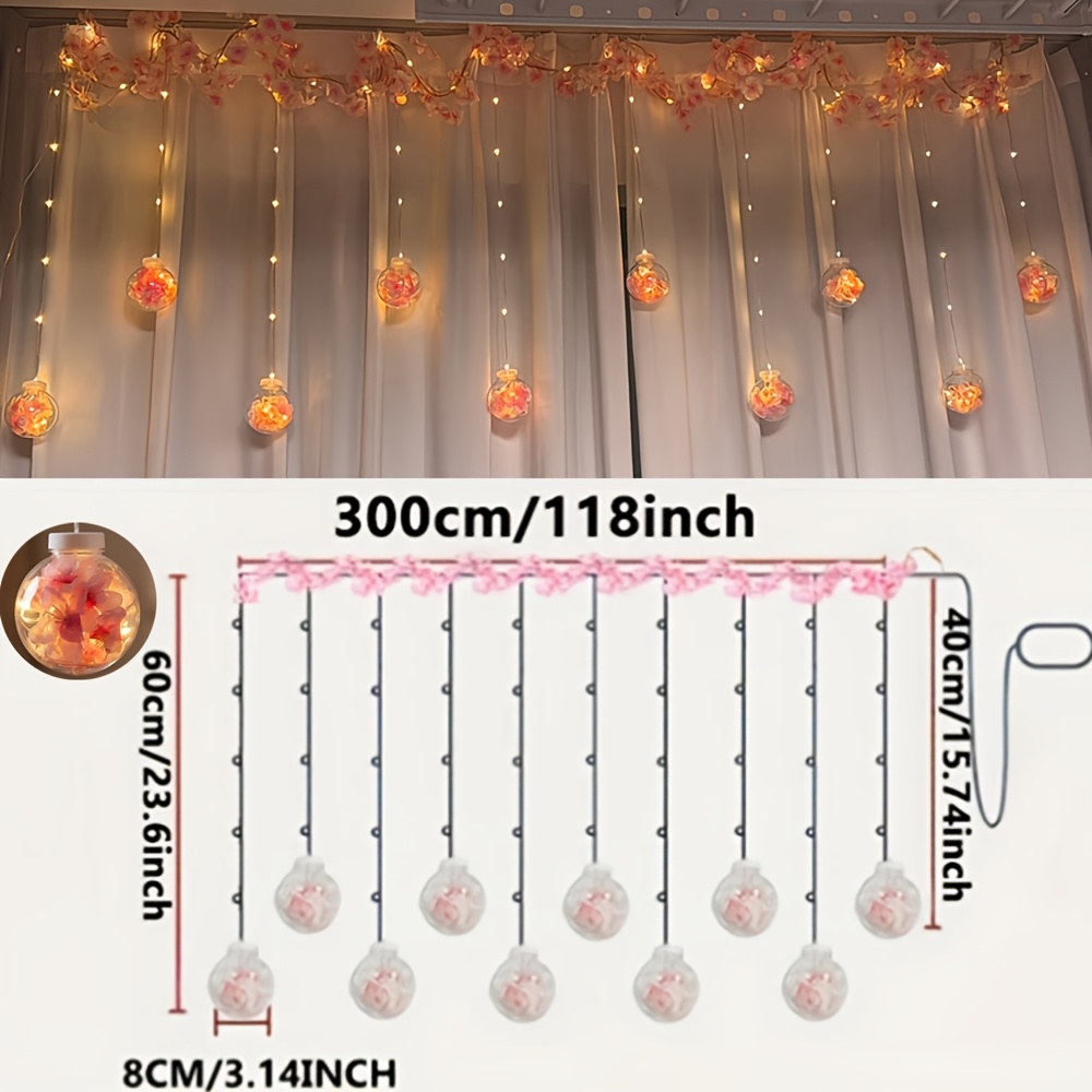 Guirnalda de luces LED de flor - Fairy Lights Bedroom reseña y precio