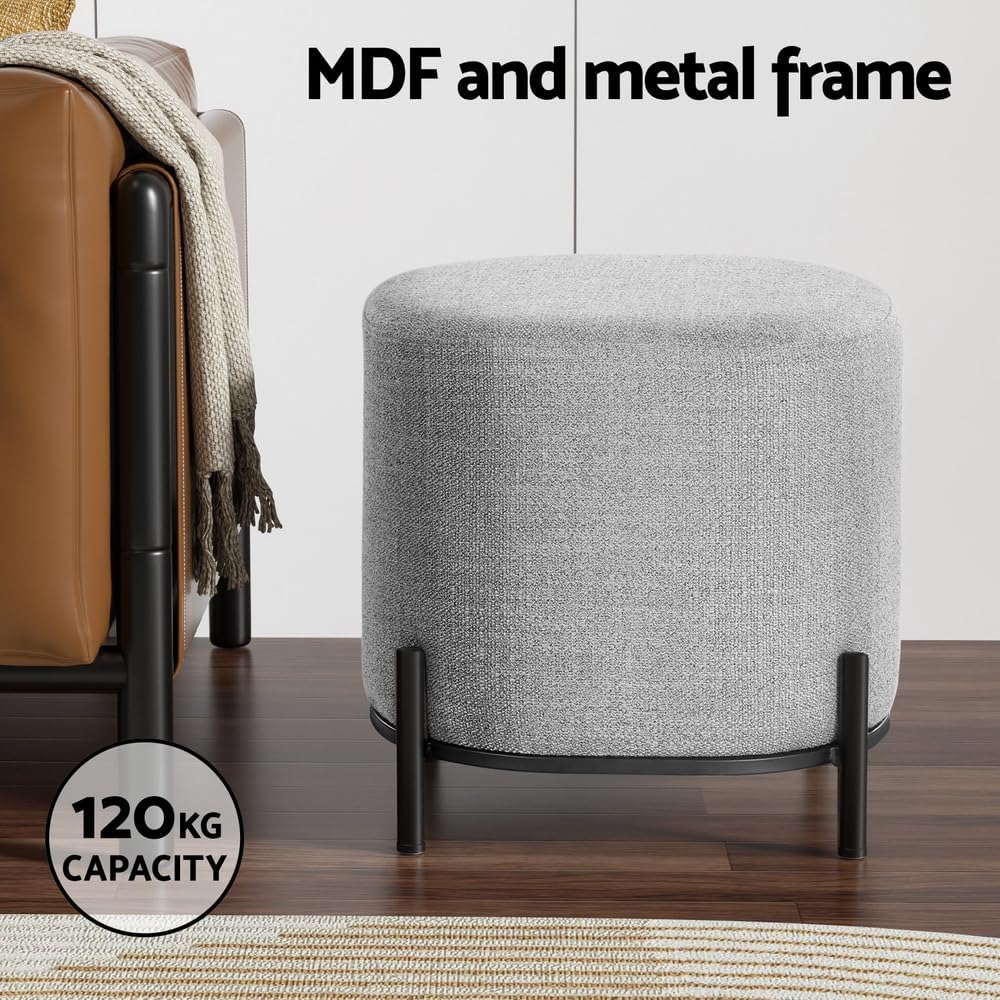 **/Ottoman, Reposapiés redondo - Vanity Home Decor reseña y precio