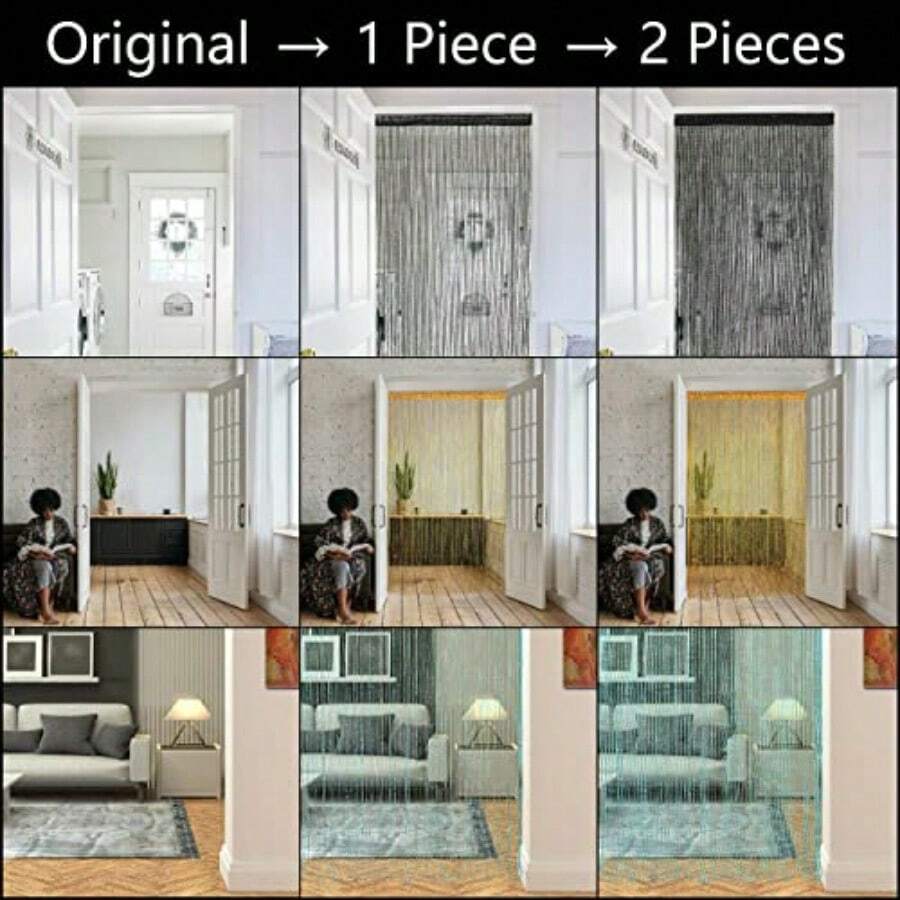 Cortina de Cuerdas con Cuentas - String Curtain Light reseña y precio