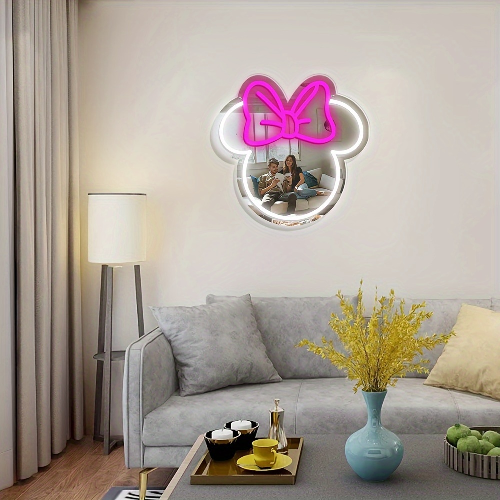 Letrero LED de Neón de Minnie  - Home Decor Disney reseña y precio