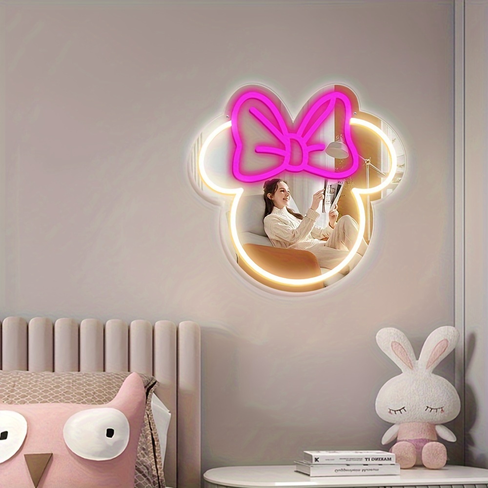 Letrero LED de Neón de Minnie  - Home Decor Disney reseña y precio