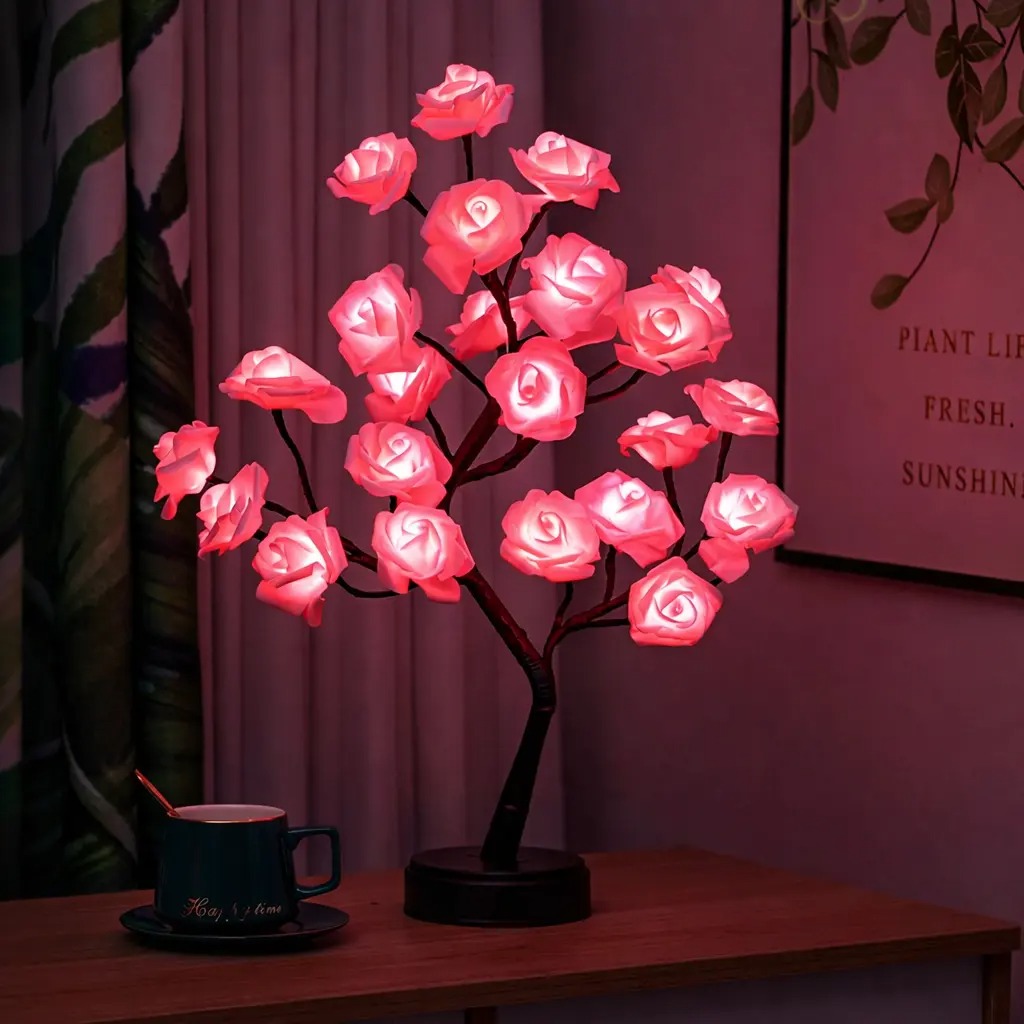 Luz nocturna con diseño de árb - Fairy Lights Bedroom reseña y precio