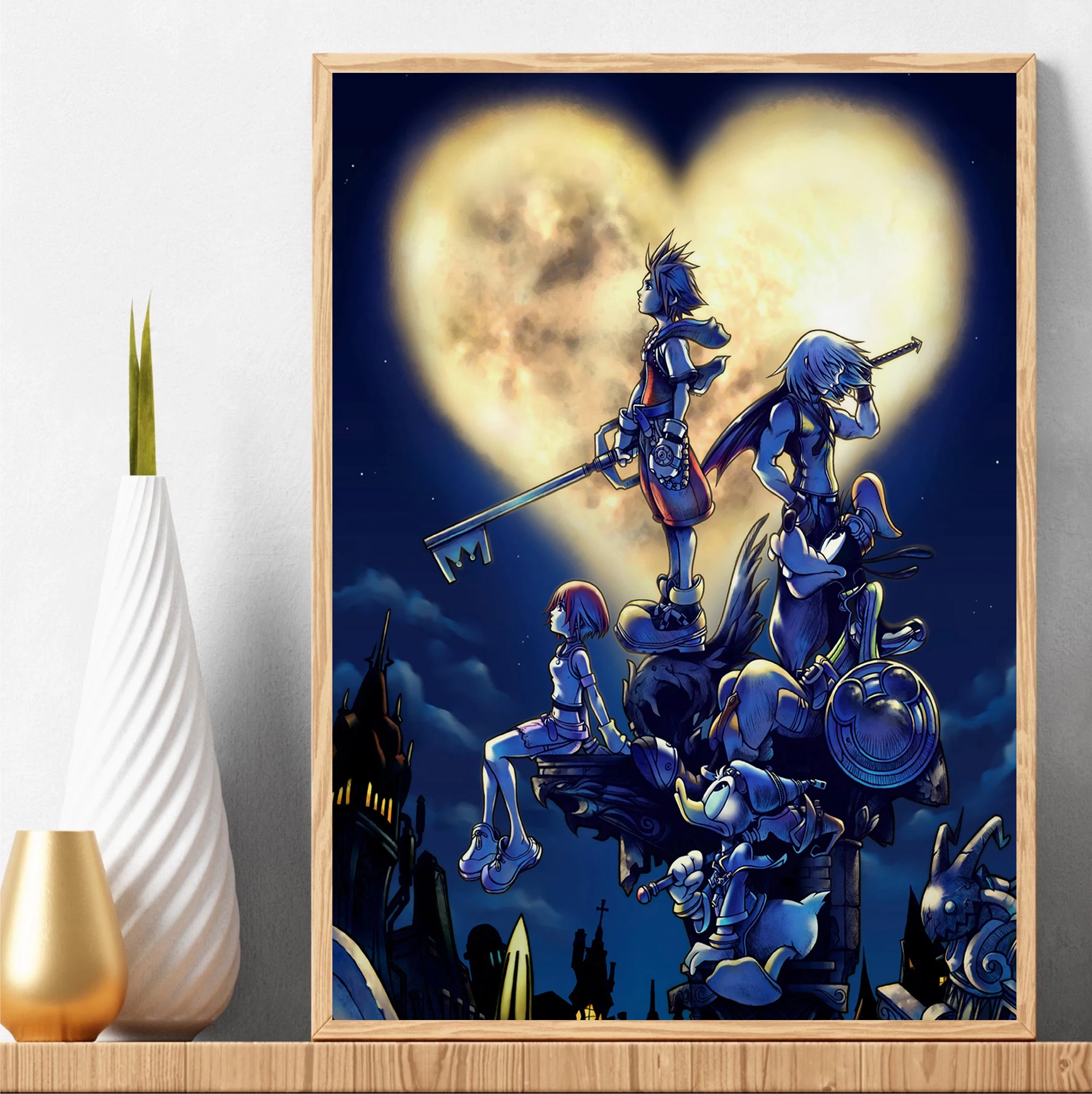 Pósteres Retro de corazones de - Home Decor Shop reseña y precio