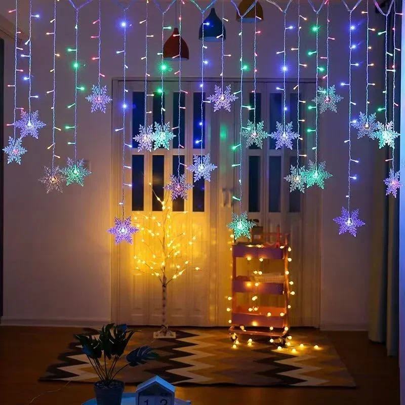4M 96Led Navidad decoración de - String Curtain Light reseña y precio
