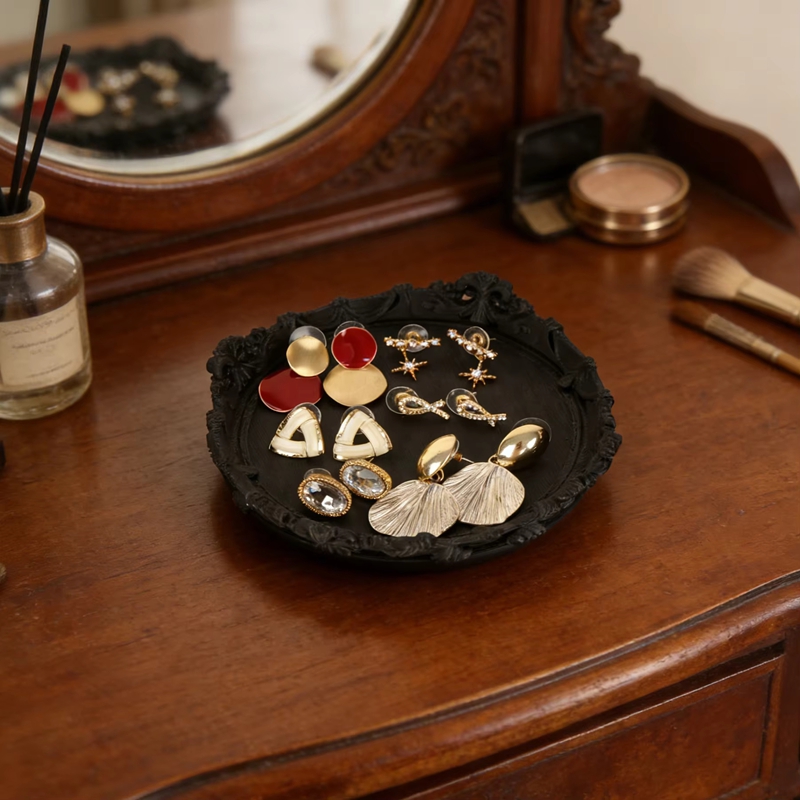 Bandeja de Joyería Tallada de  - Vanity Home Decor reseña y precio