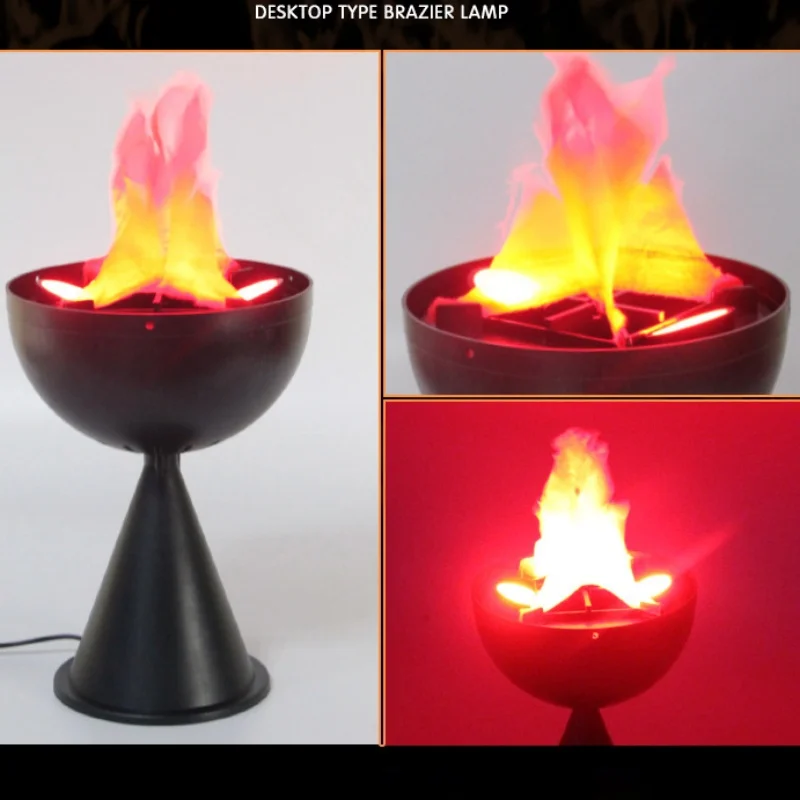 Lámpara de Llama Falsa 3D, Sim - Home Decor Shop reseña y precio