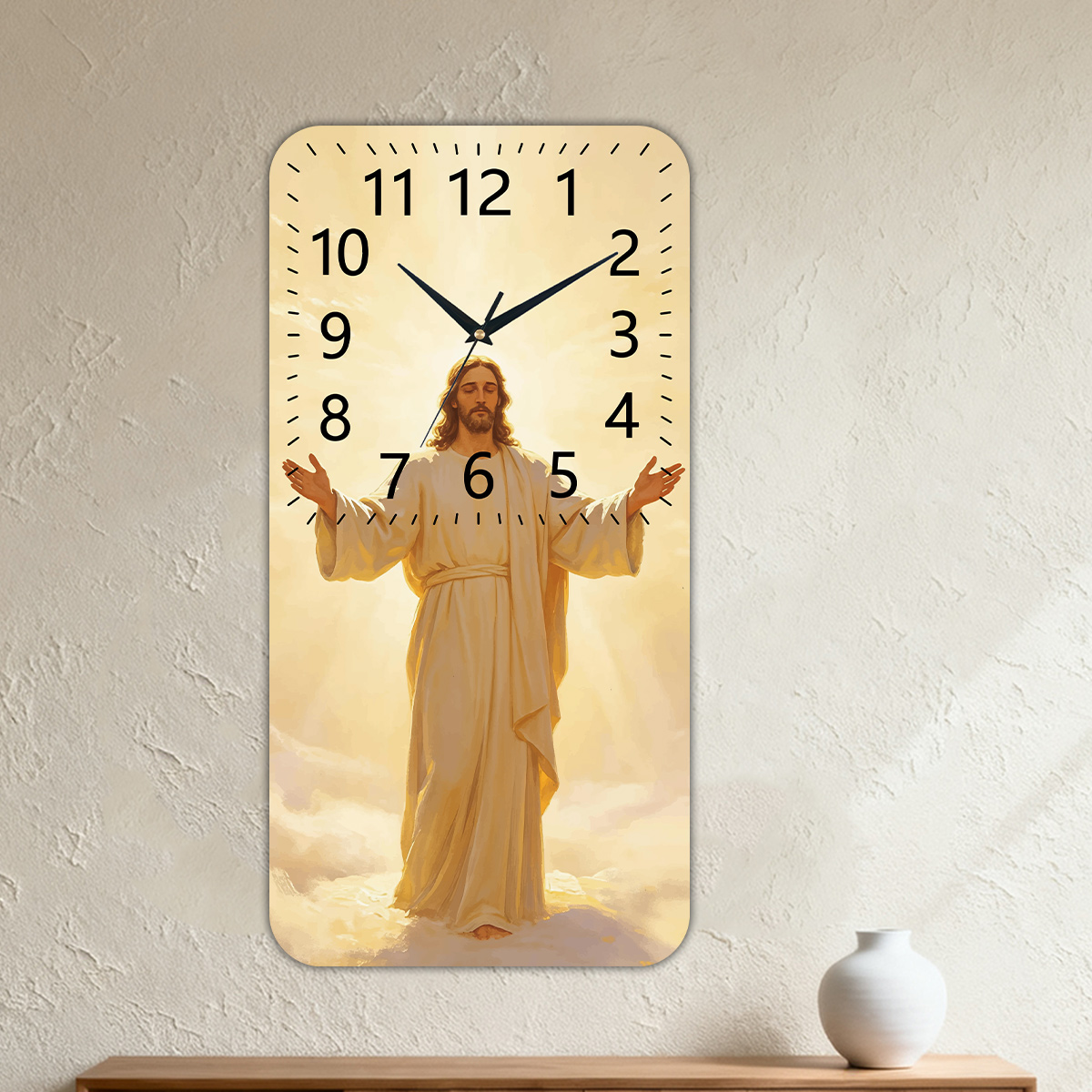 Reloj de Pared Rectangular de  - Home Decor Locations reseña y precio
