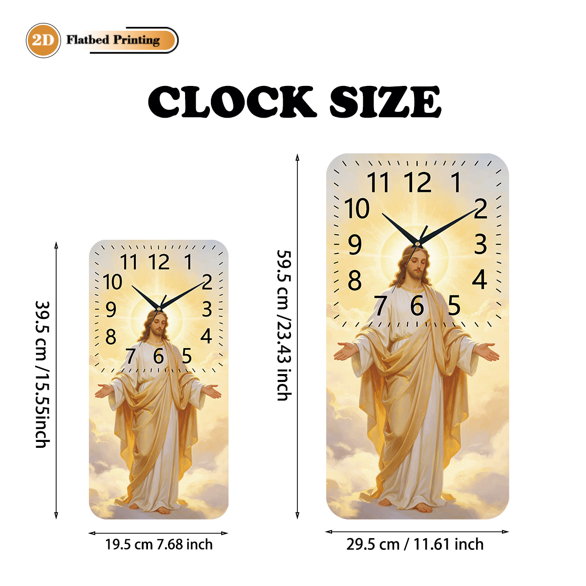 Reloj de Pared Rectangular de  - Home Decor Locations reseña y precio