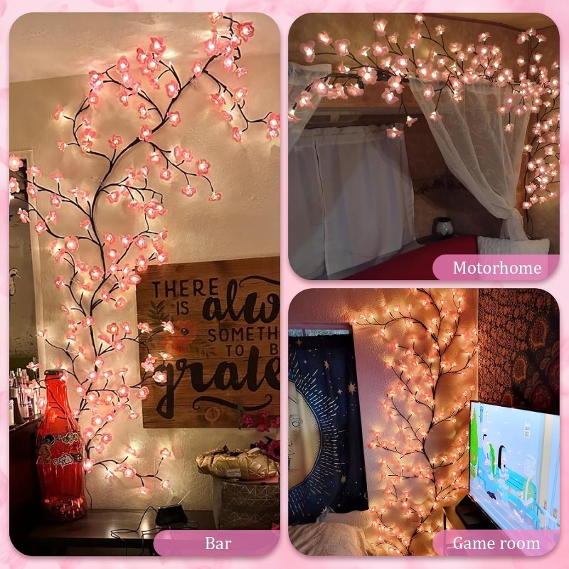 Luces LED de rama de árbol de  - Fairy Lights Bedroom reseña y precio
