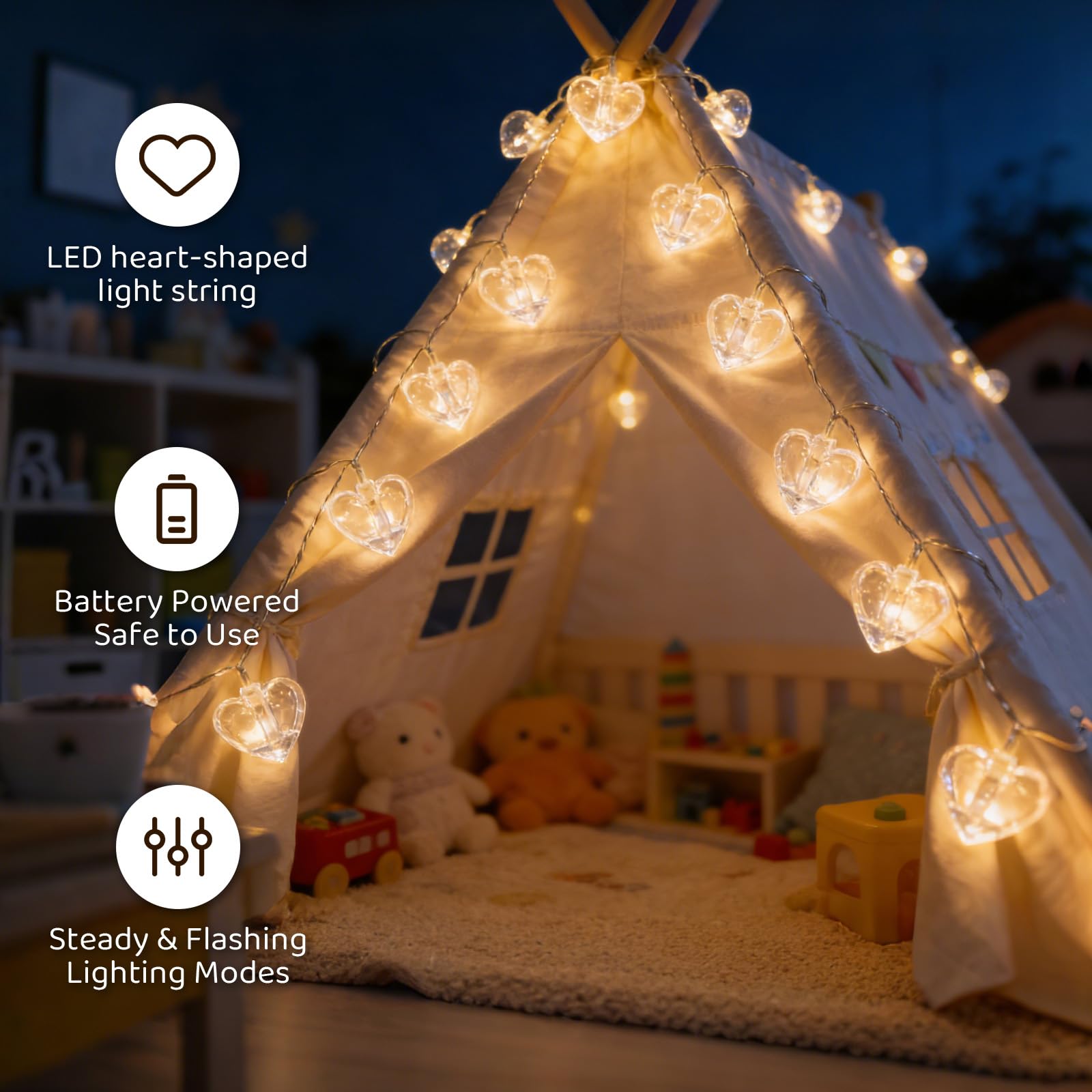Guirnalda de Luces LED de Navi - Fairy Lights Bedroom reseña y precio