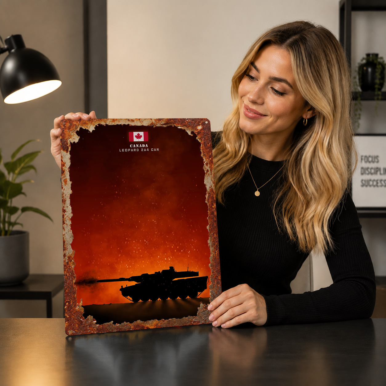 Póster impreso en 3D con textu - Home Decor Canada reseña y precio