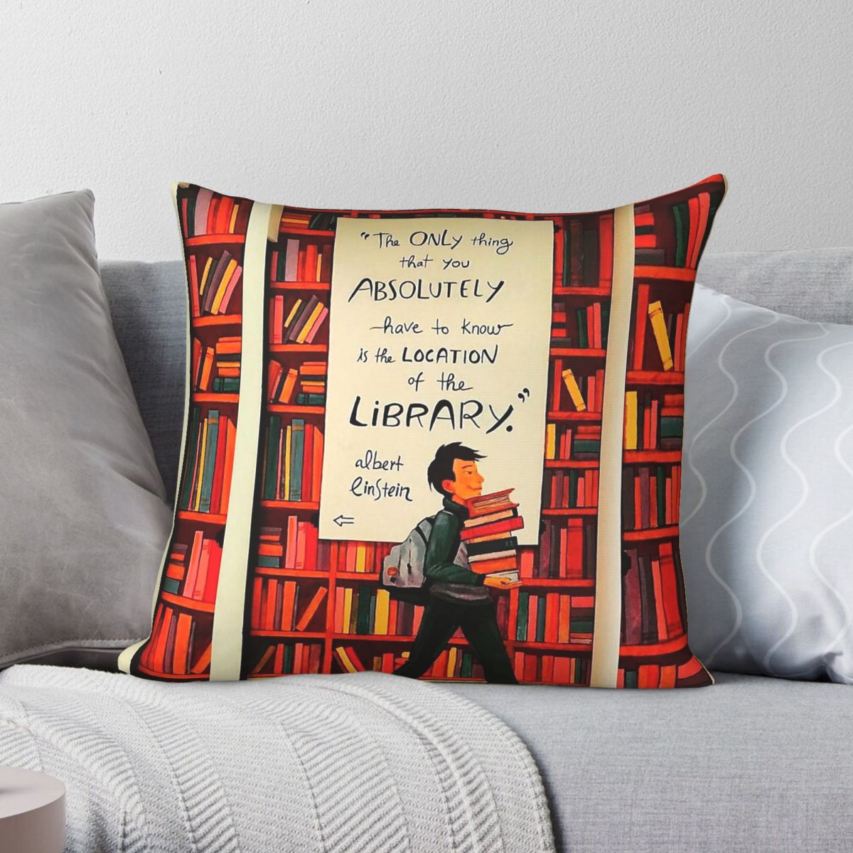 Funda de almohada cuadrada The - Home Decor Locations reseña y precio