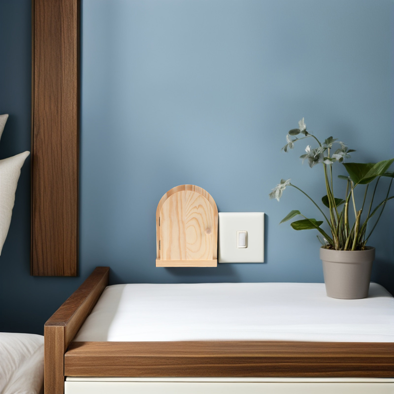 Protector de enchufe de madera - Fairy Lights Bedroom reseña y precio