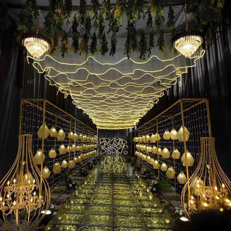Decoración de Techo para Bodas - String Curtain Light reseña y precio